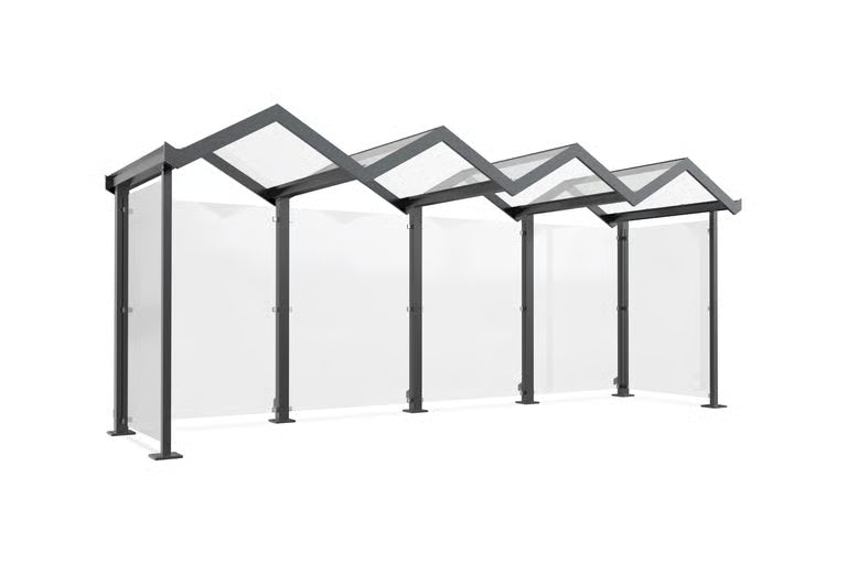 Waiting area - Canopy Model Zurich - as bus shelter, smoking shelter, pavilion