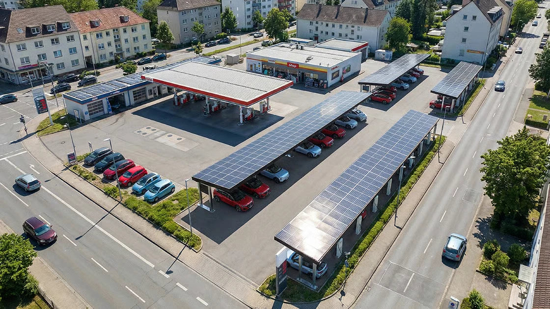 Carport Solar PV Cover - WSM Kirchberger - Beispiel
