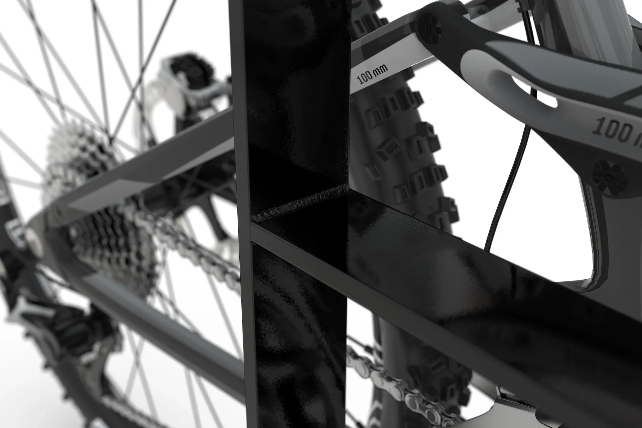 Fahrradanlehnsystem Modellreihe 9600 - RAL 7016 Anthrazit