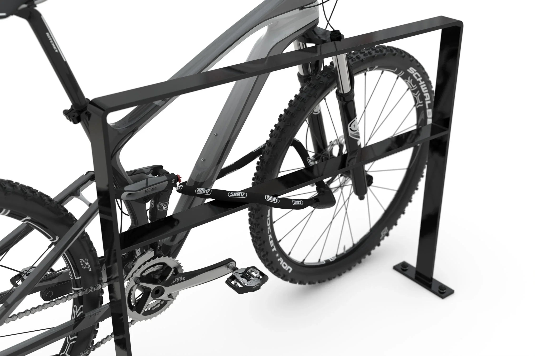 Fahrradanlehnsystem Modellreihe 9600 - RAL 7016 Anthrazit