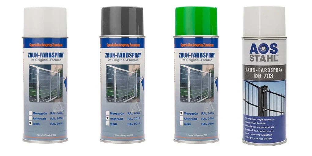 farbspray für markisen Farbspray in Anthrazit, Moosgrün, Reinweiß, Eisenglimmer