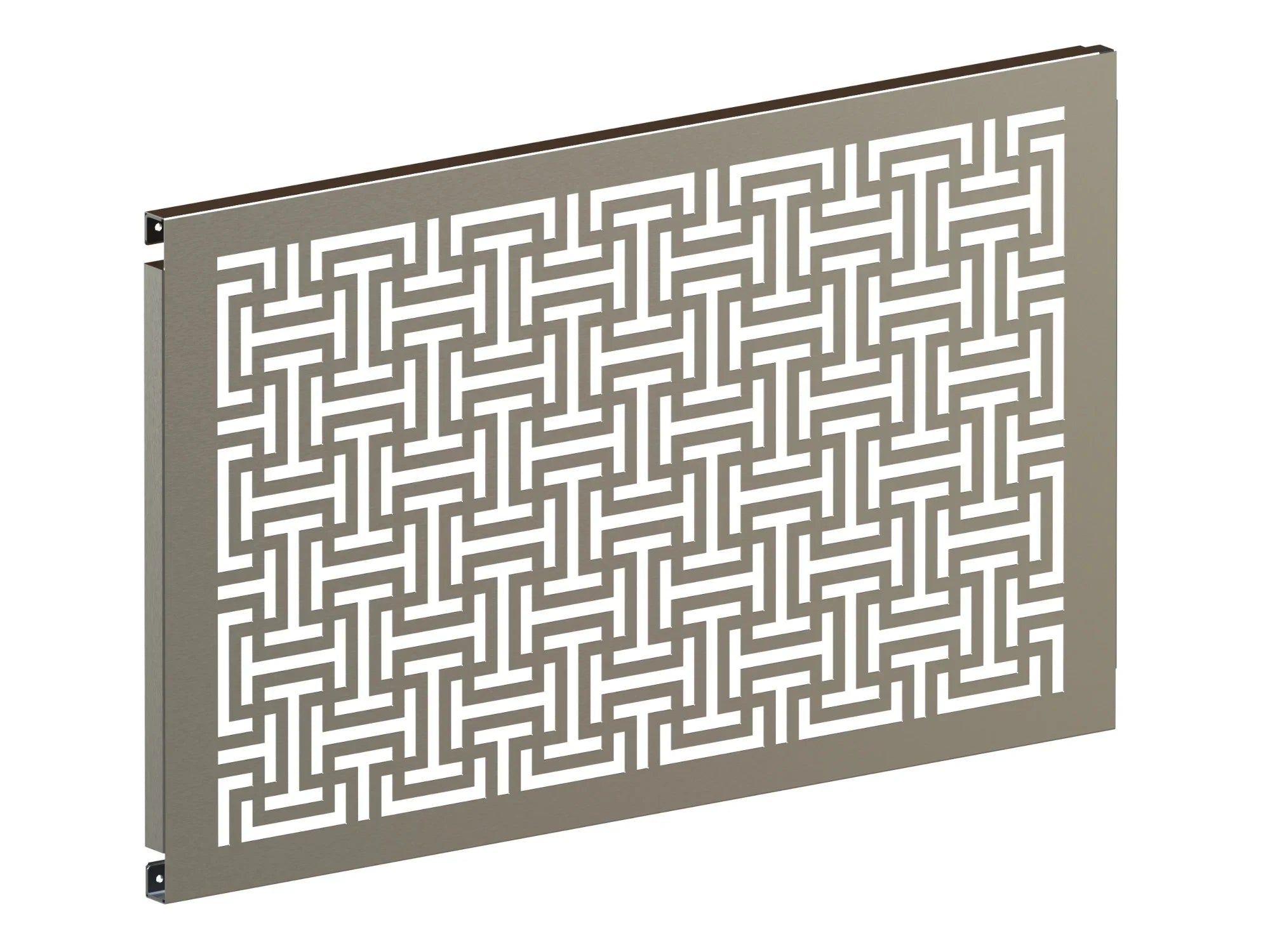 Französischer Balkon Modell Madrid Edelstahl geschliffen Detail