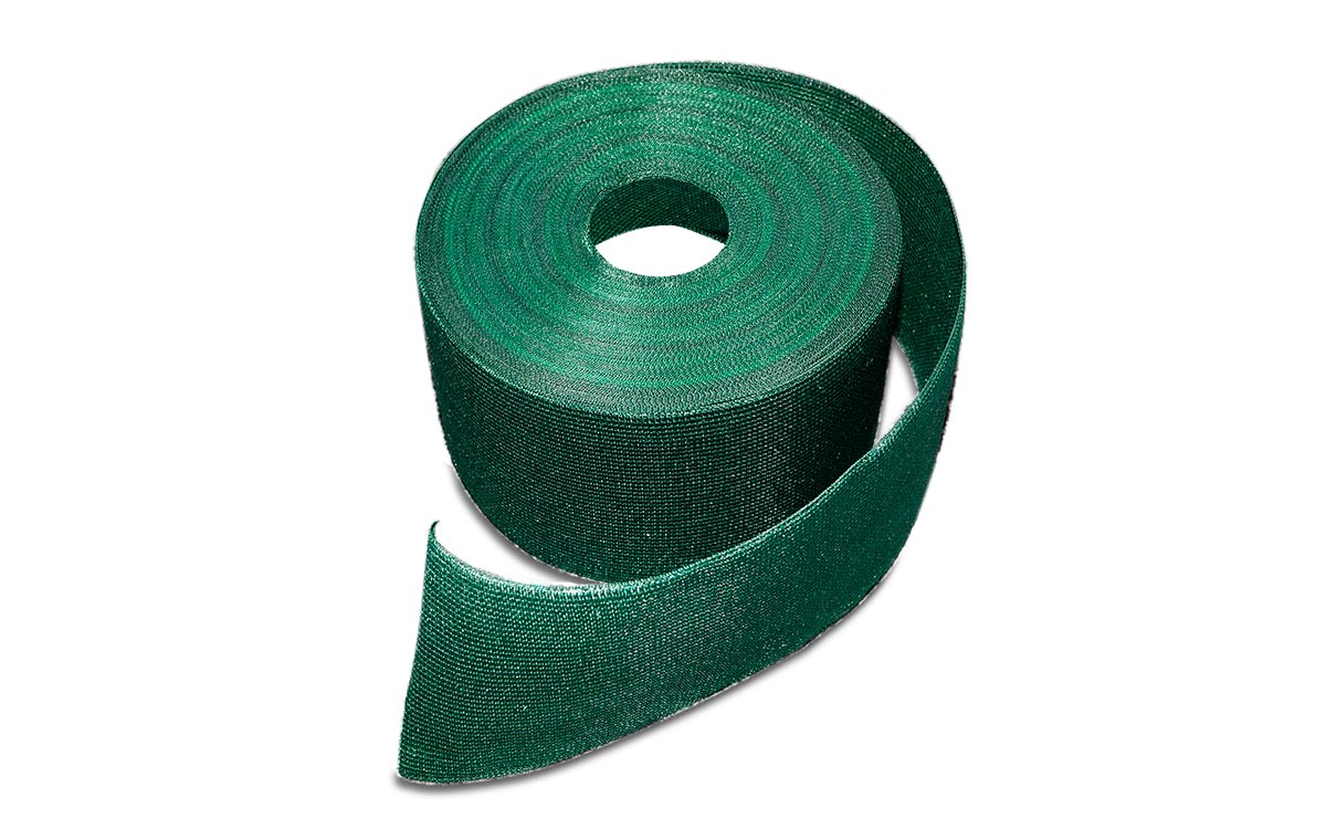 Sichtschutzrolle zaun-tex Moosgrün, 190 mm hoch, 70 m Rolle