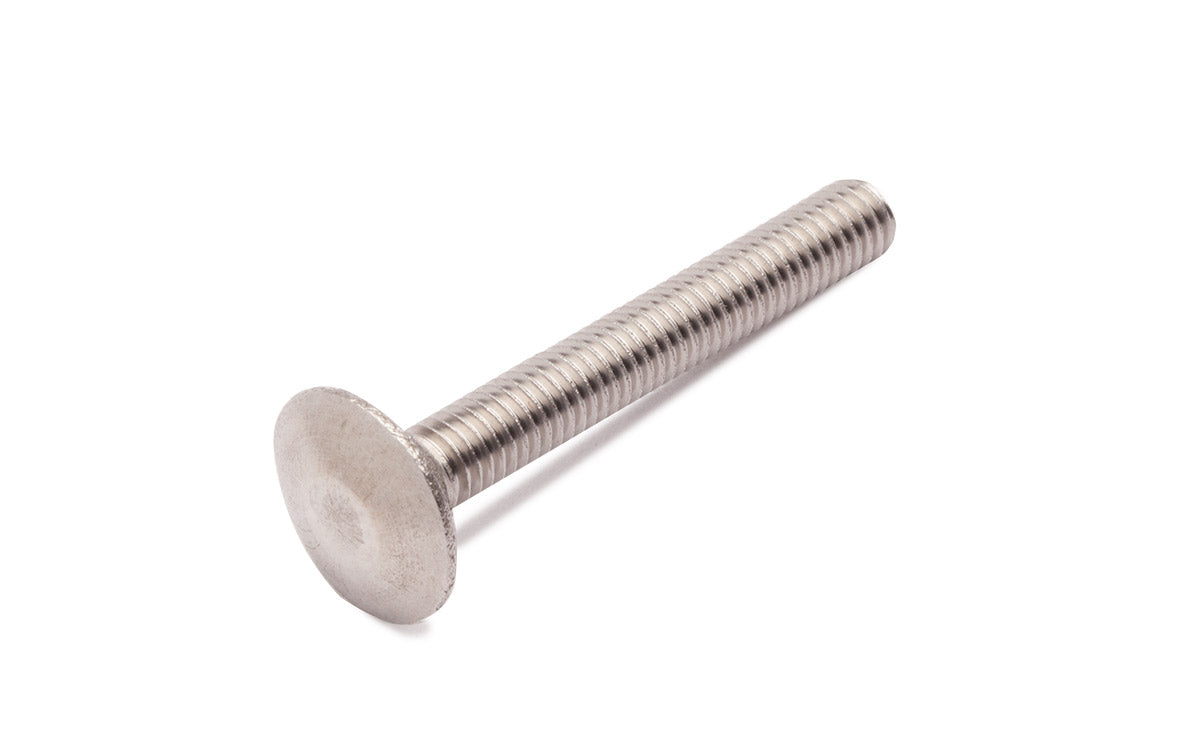 Flachrundschraube M6 x 45 DIN 603 aus Edelstahl A2