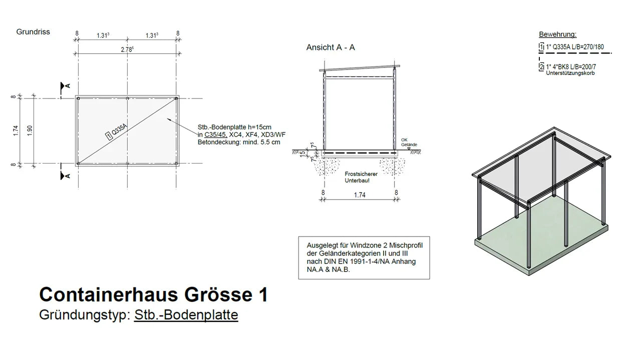 Bicycle House Trash Can House Stainless Steel size 1