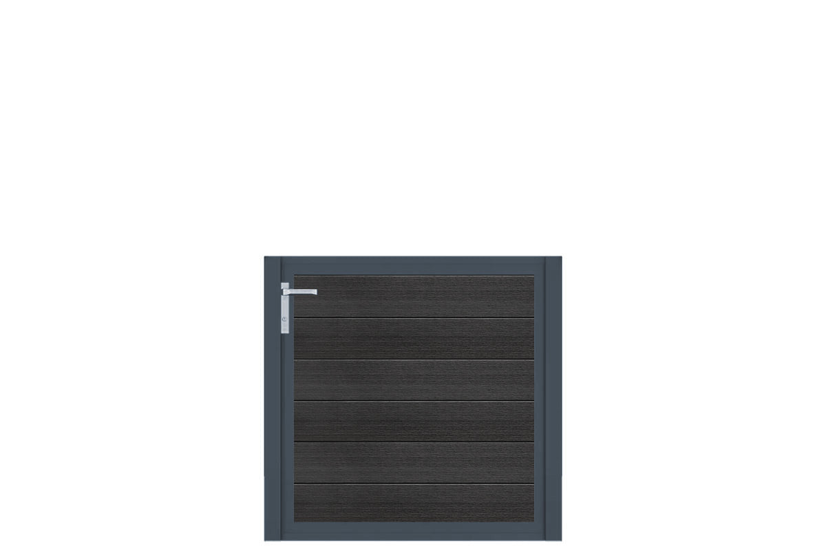 Gartentor VIDUAL swing comp-co 140, Anthrazitgrau