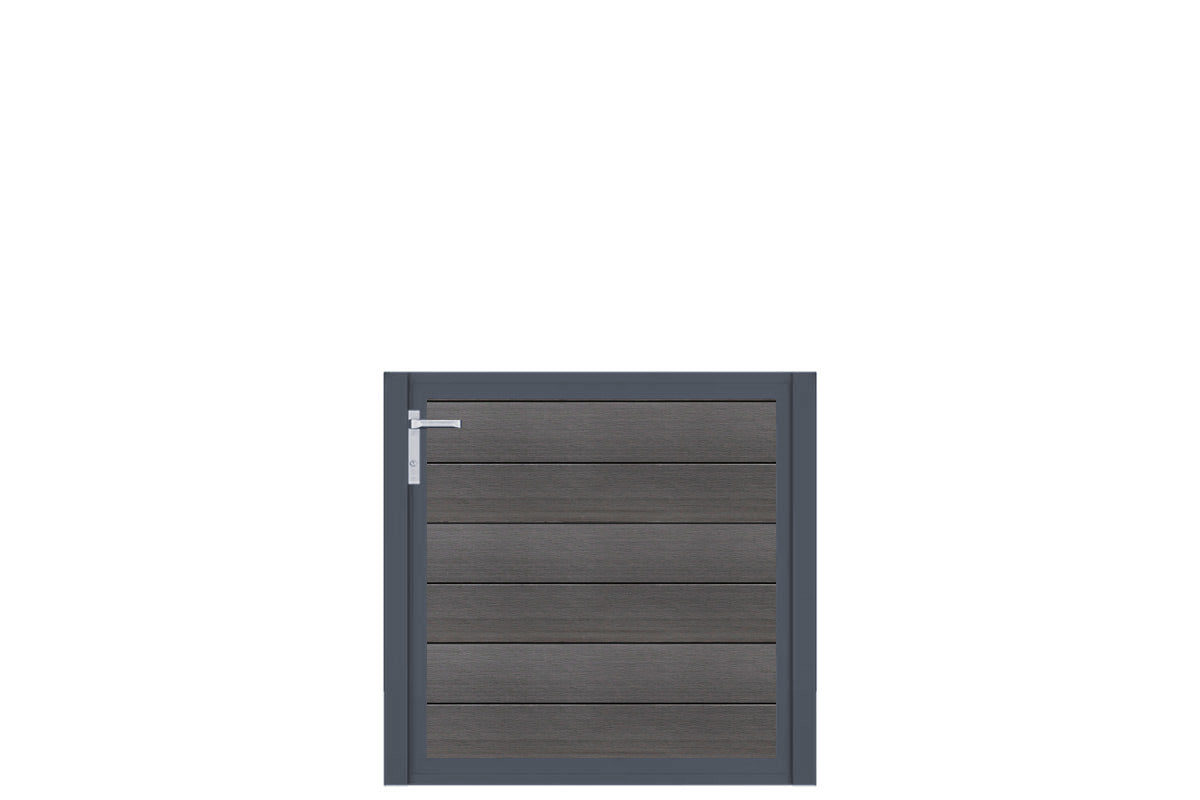 Gartentor VIDUAL swing comp-co 140, Grau