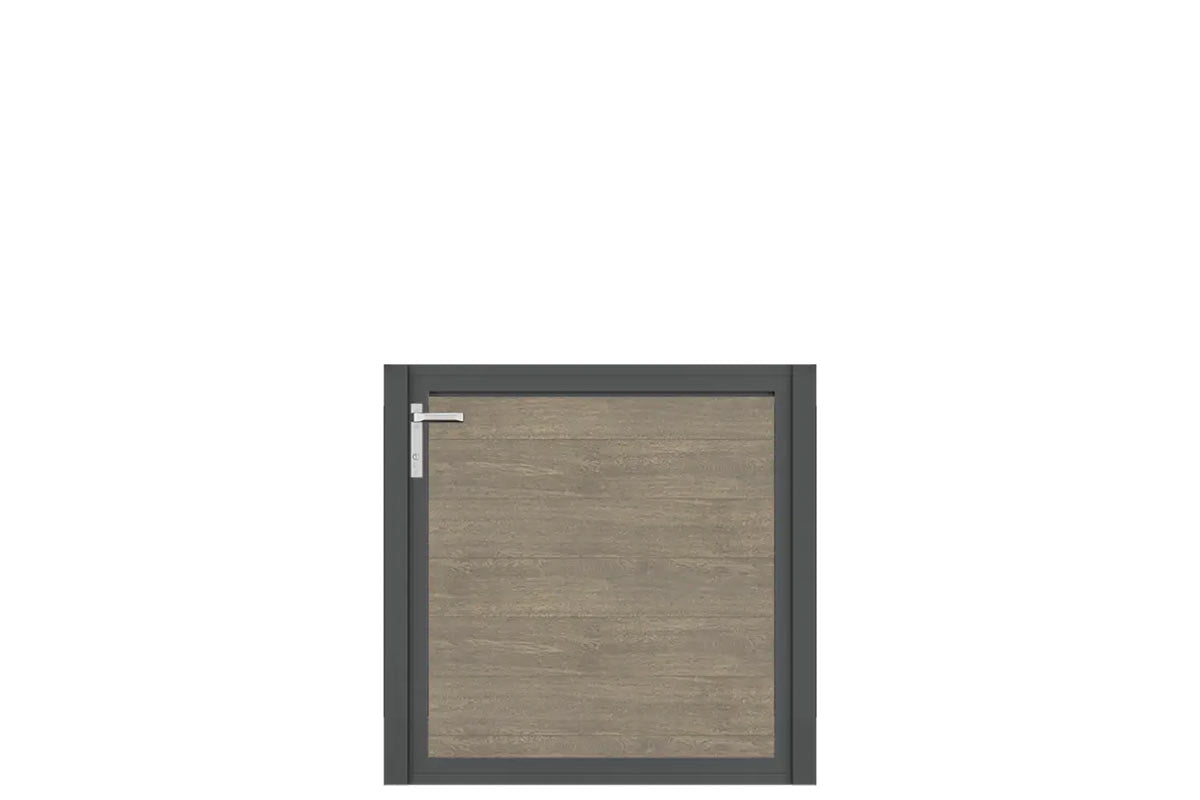 Gartentor VIDUAL swing snap 140, Antique Oak