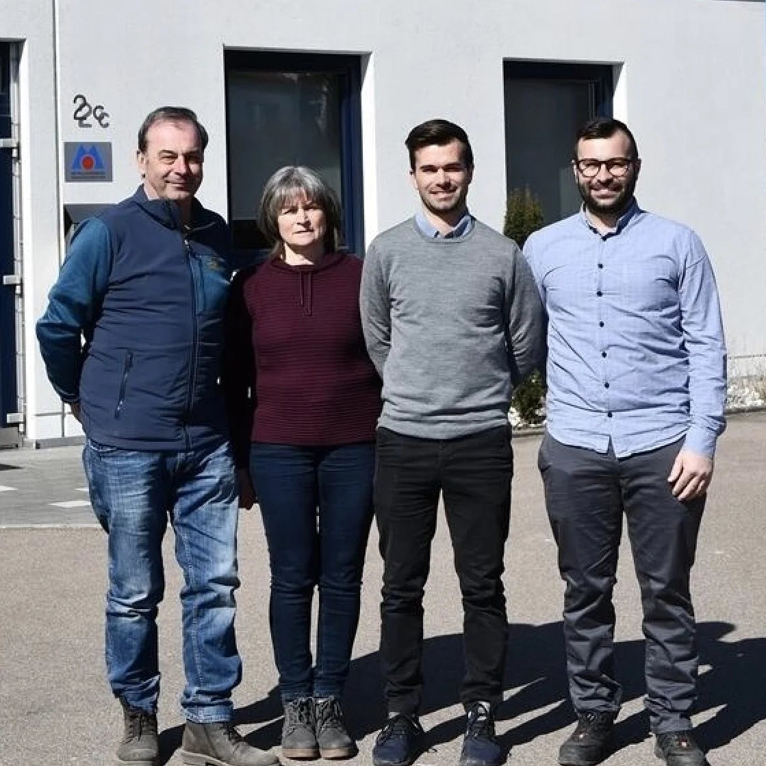 Alte und Neue Geschäftsführung von Kirchbergern Metall