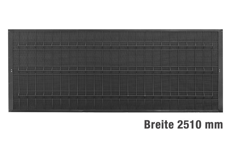 Lärmschutzpaneel eco, Breite 2510 mm