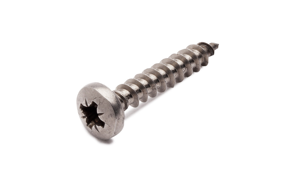 Linsenkopfschraube 6 x 35 aus V2A