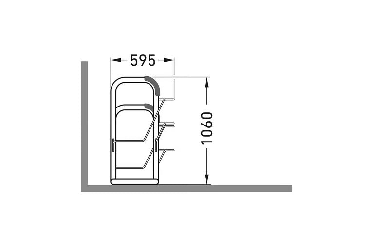 Bicycle Leaning System 6000 - with frame protection