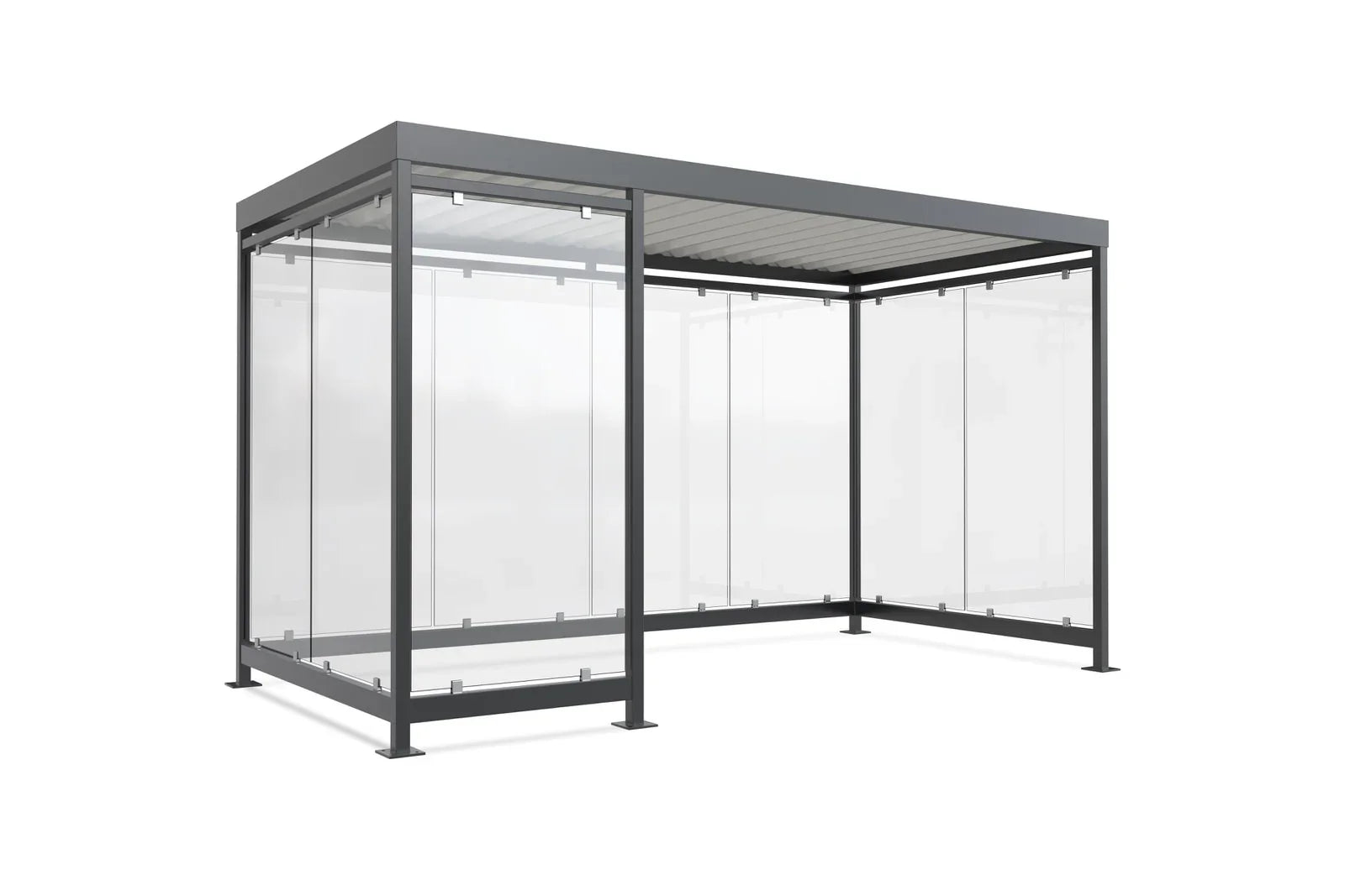 Raucherkabine Fahrradhaus Modell K4 c/b