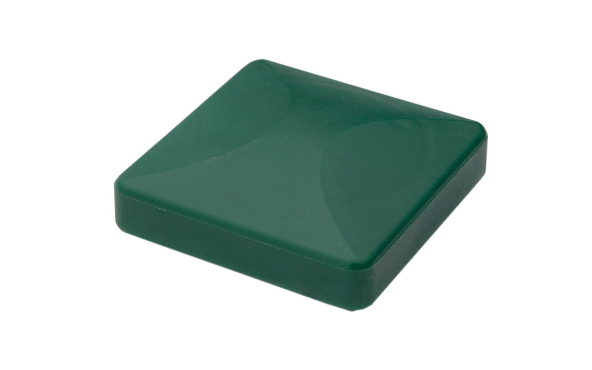 Pfostenkappe aus Kunststoff für Torpfosten 80 x 80 mm in Moosgrün