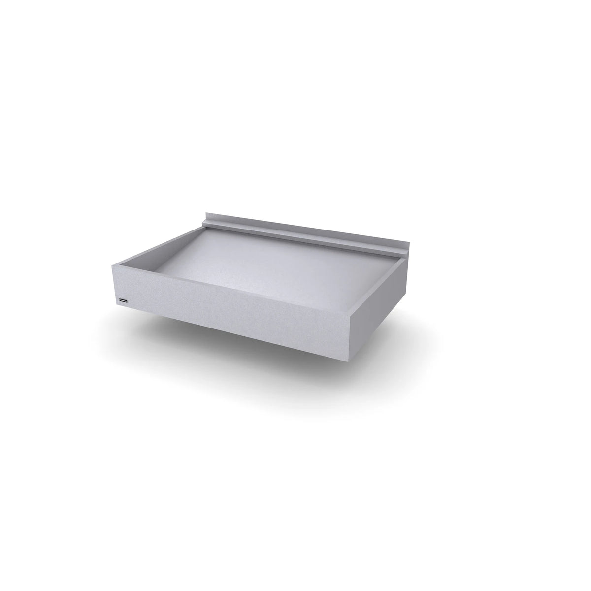 Vordach Augsburg 1500 × 955 mm, Aluminiumdach Grau RAL 7038