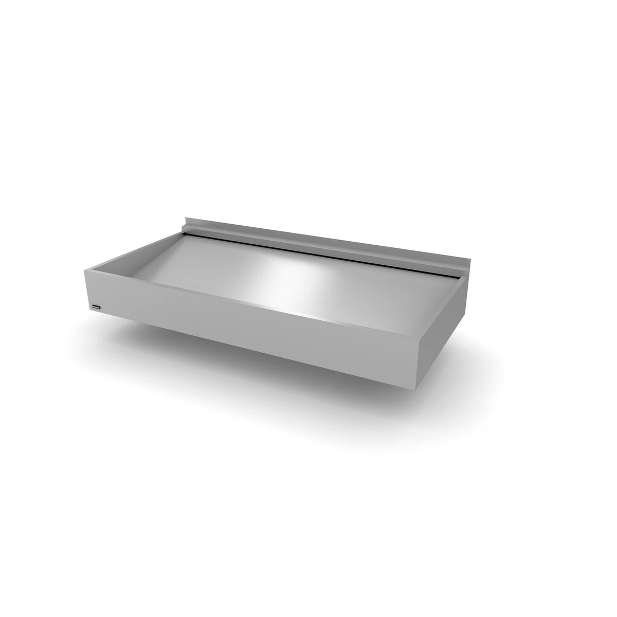 Vordach Augsburg 2000 × 955 mm, Aluminiumdach Silbermetallic RAL 9006