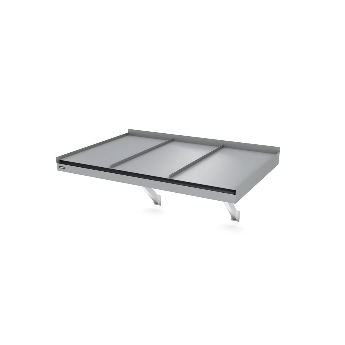 Vordach Landau Konsolen 1500 × 1155 mm, Aluminiumdach Rheinzink ähnlich RAL 7000