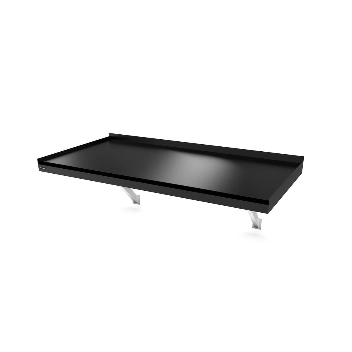 Vordach Plattling Konsolen 2000 × 955 mm, Aluminiumdach Schwarz RAL 9011