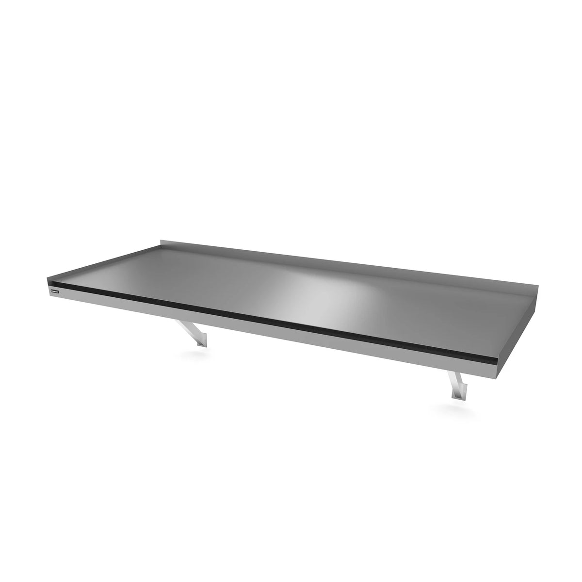 Vordach Plattling Konsolen 2430 × 955 mm, Aluminiumdach Dunkles Silbermetallic RAL 9007