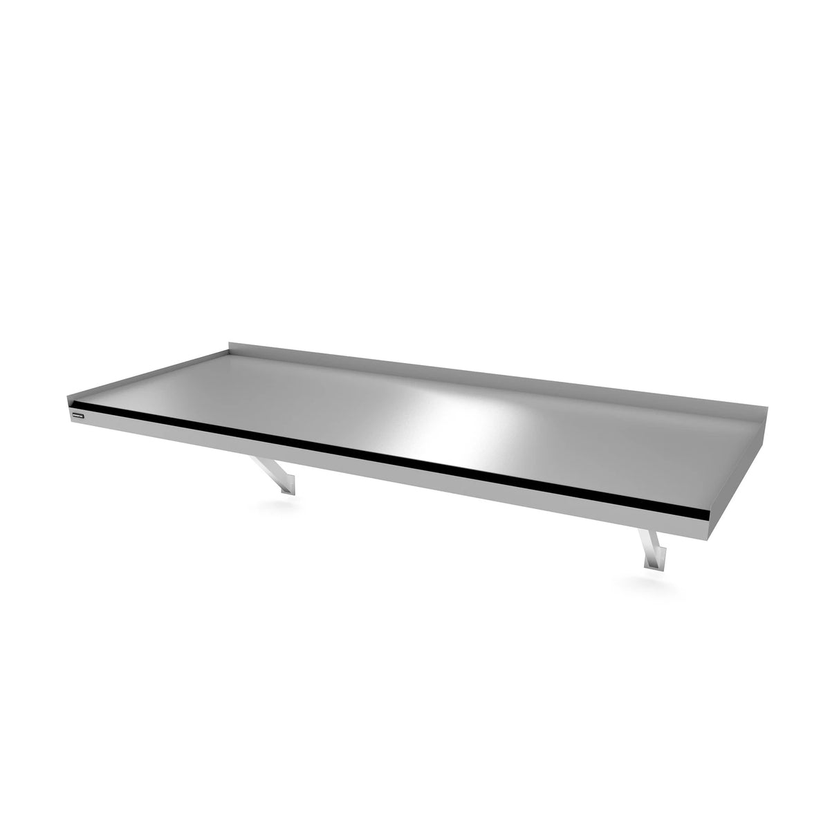 Vordach Plattling Konsolen 2430 × 955 mm, Aluminiumdach Silbermetallic RAL 9006