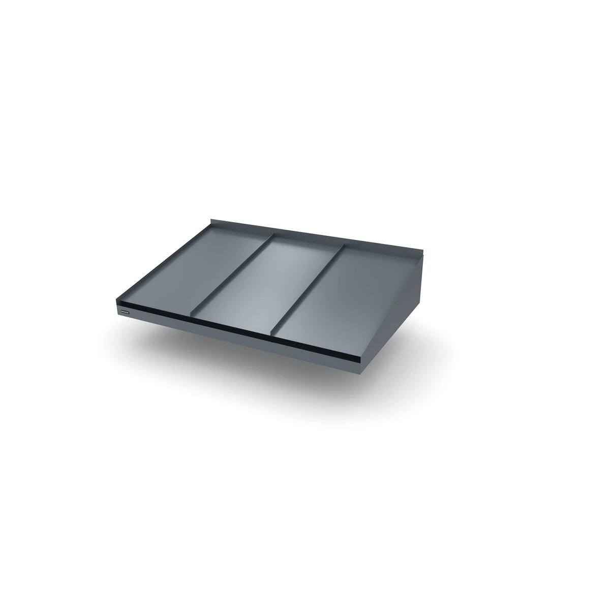 Vordach Straubing 1500 × 955 mm, Aluminiumdach Graphitgrau RAL 7016