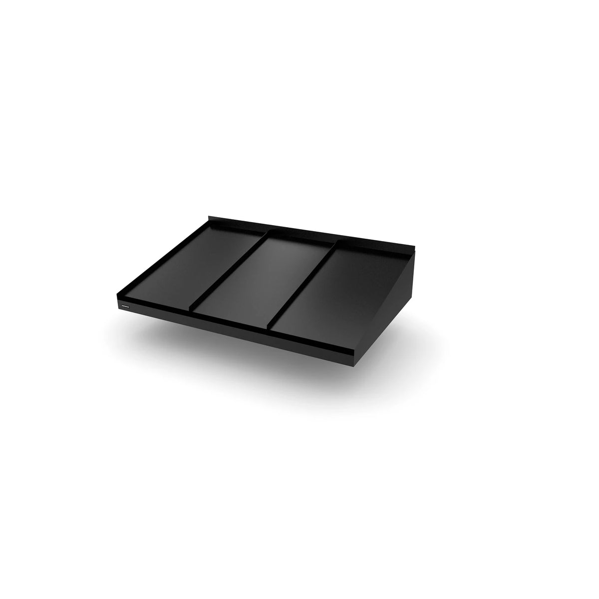 Vordach Straubing 1500 × 955 mm, Aluminiumdach Schwarz RAL 9011
