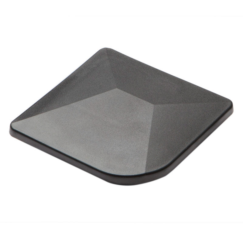 Eckpfosten-Aluminiumkappe mit Überstand 60 x 60 mm in Anthrazitgrau RAL 7016