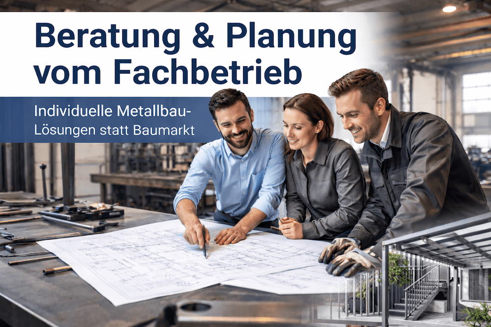 Beratung und Planung vom Metallbau Experten