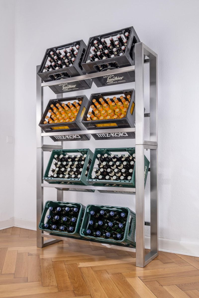 Getränkekistenregale