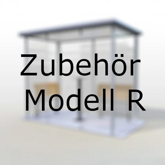 Zubehör für Raucherunterstand Modell R