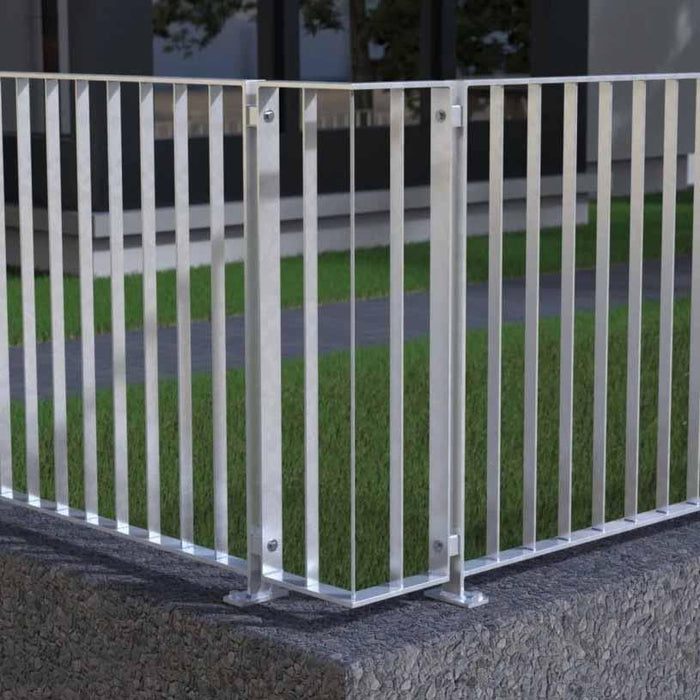 Railings, metal fences