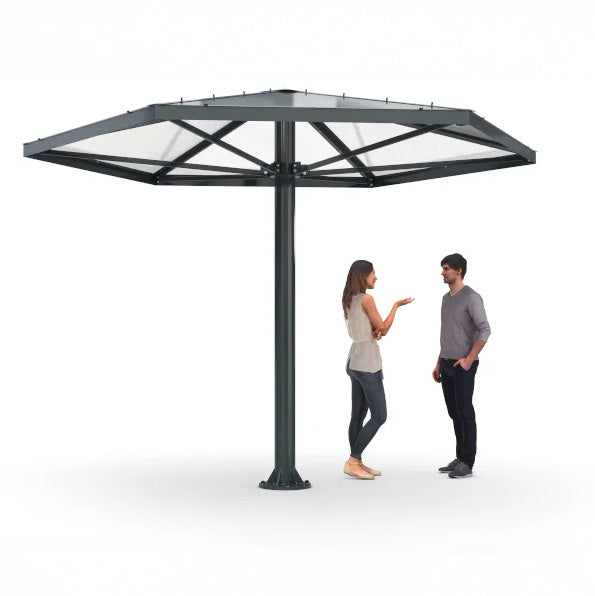 Raucherunterstand Modell Regensburg