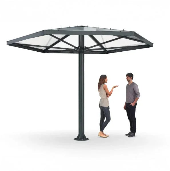 Raucherunterstand Modell Regensburg