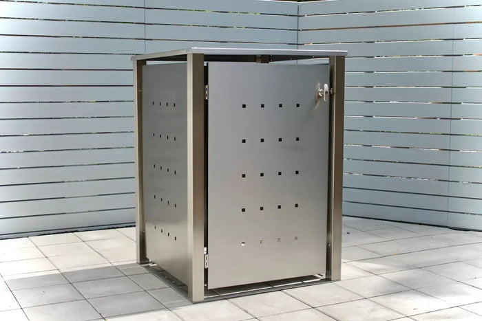Garbage can boxes made of stainless steel