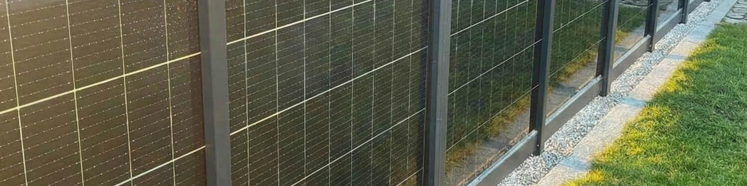 PV Solar Zaun