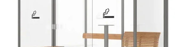 Raucherunterstand Modell R