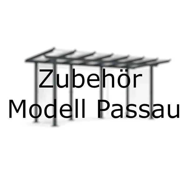 Zubehör für Raucherunterstand Modell Passau
