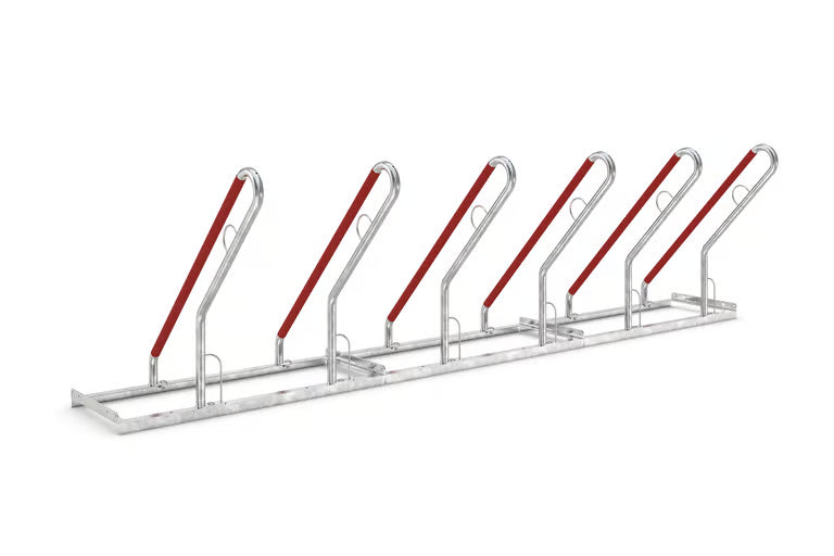 Bicycle parking rack, lean-to rack 0500 XBF