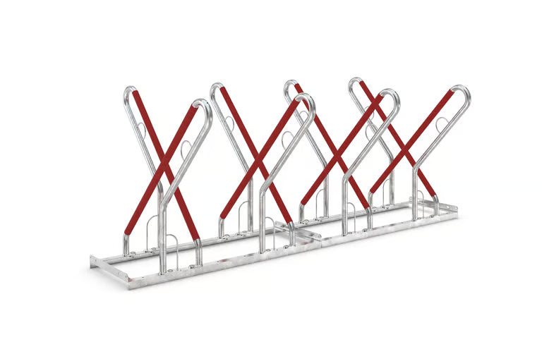 Bicycle parking rack, lean-to rack 0500 XBF