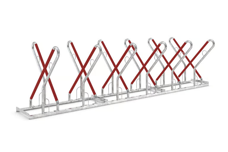Bicycle parking rack, lean-to rack 0500 XBF