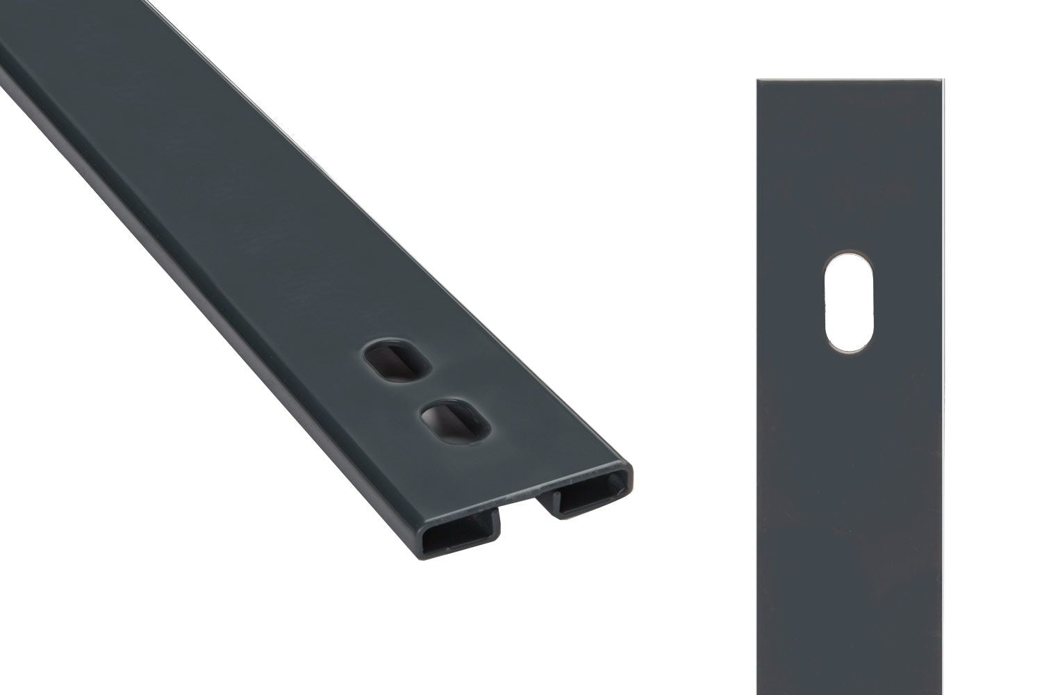 Corner post type VAP with cover strip and plastic cap