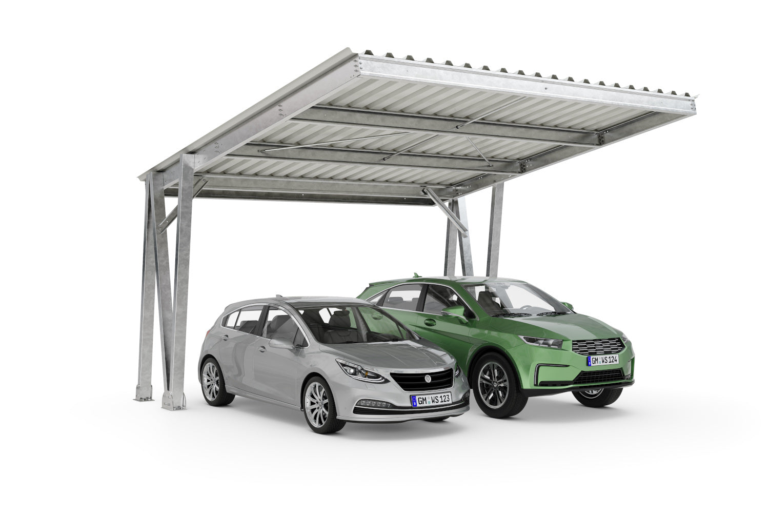 Carport EcoCover 2 Stellplätze
