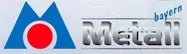 Metallbau Bayern Logo Schriftzug