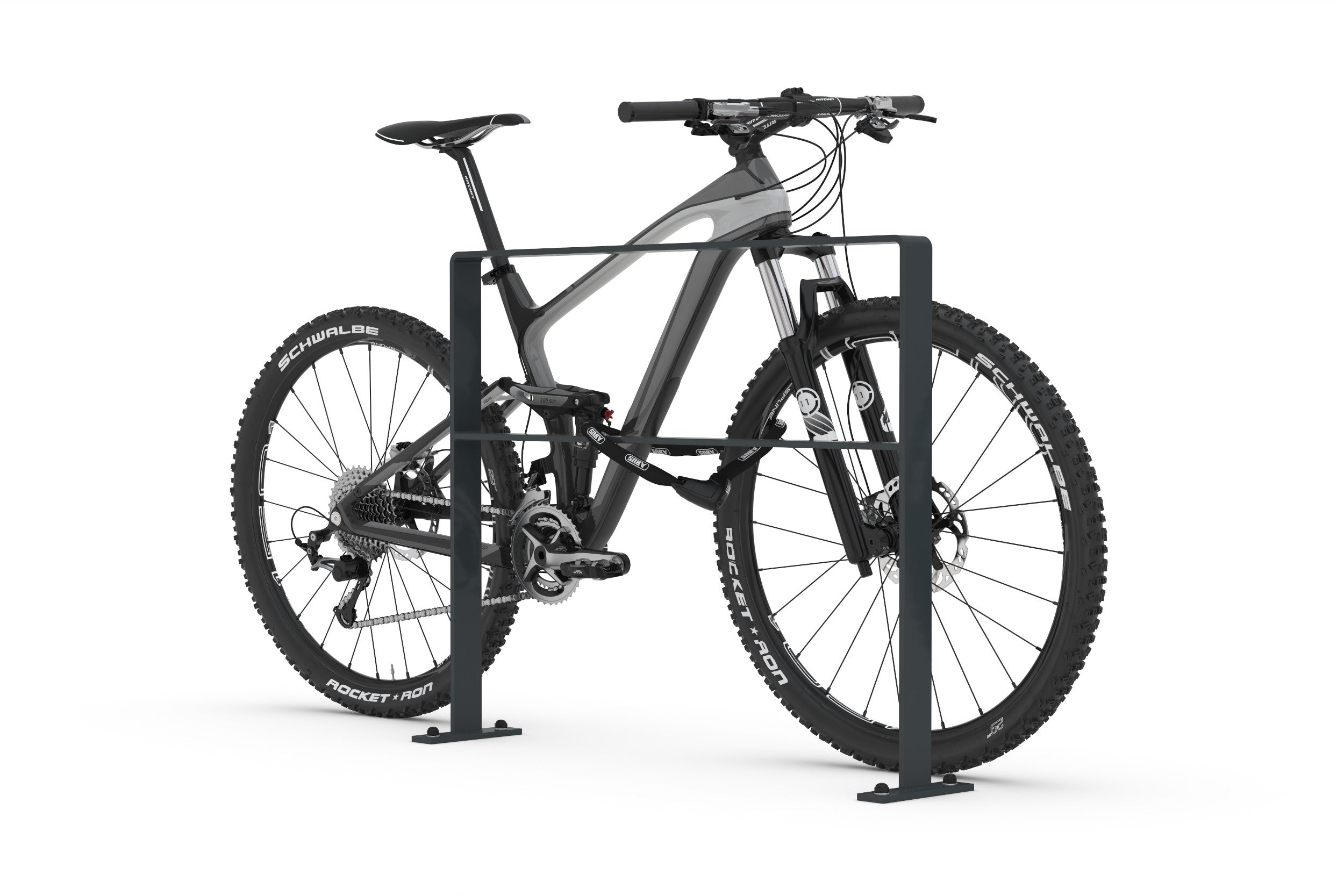 Fahrradanlehnsystem Modellreihe 9600 - RAL 7016 Anthrazit