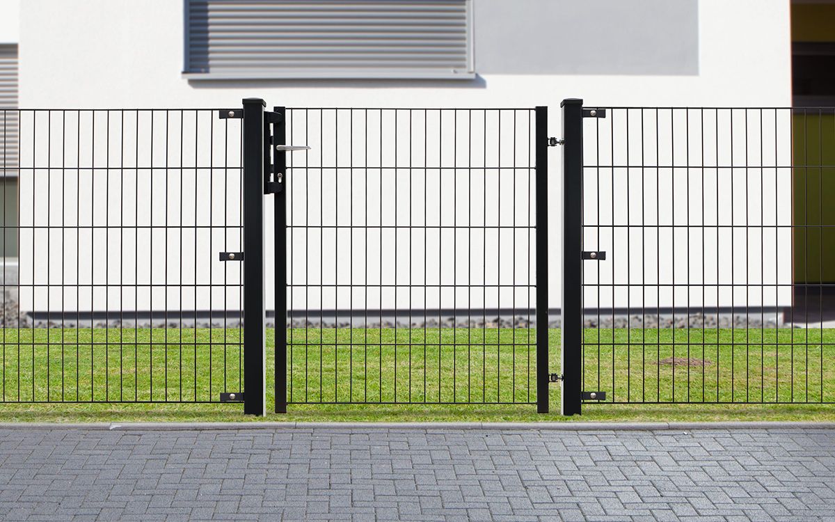 Gartentor Vario light BLACKY einflügelig