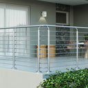 Geländer Set Modell linear 9 Stäbe - Edelstahl