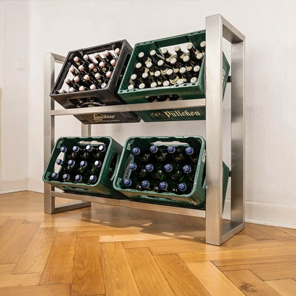 Zu Getränkekistenregalen