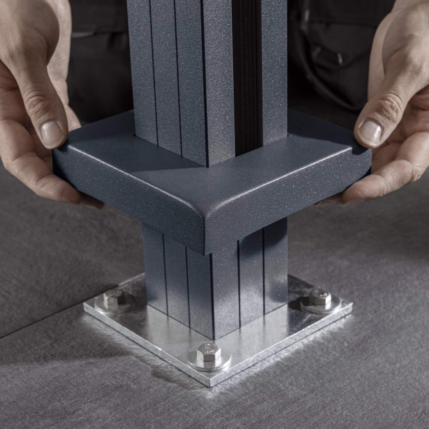 Abdeckkappe "Flexo" für Pfosten-Anker