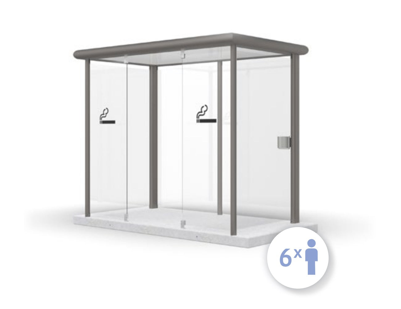 Raucherunterstand RX6