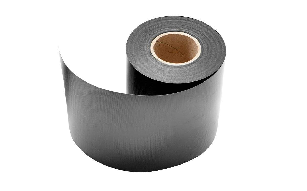 Sichtschutzrolle A1 BLICKDICHT in Anthrazitgrau RAL 7016, 190 mm hoch, 35 m Rolle
